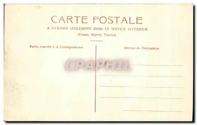 Uriage-les-Bains — Ogólny widok i zamek — Papeterie des Alpes Eug. Robert Grenoble — Rewers
