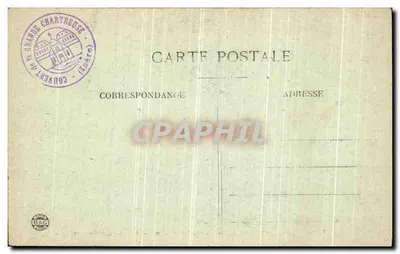 Rodovia da Grande-Chartreuse a St-Laurent-du-Pont — Saída do Deserto — G. e D. Voiron, n° 342 — Verso