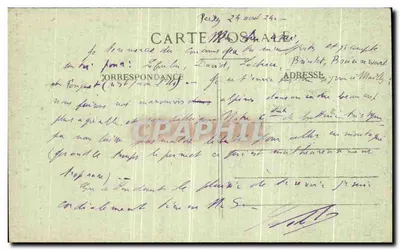 Cachoeira do Fim do Mundo — Dauphiné — Tencin (Isère) — Coll. La Grimal - Chambéry, n° 2368 — Verso