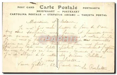 Allevard-les-Bains (Isère) — O Fim do Mundo — ND Phol. — 50 bis — Verso