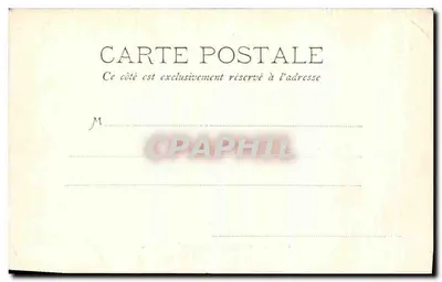 Dauphiné — Zamek Vizille — Papeterie des Alpes Eug. Robert, Grenoble — Rewers