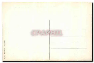 Vizille — O Castelo Lesdiguières — Dauphiné — Verso