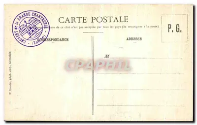 Les Tonnels - Estrada da Grande Chartreuse - Dauphiné — Verso