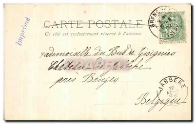 Pont-en-Royans — Casas suspensas acima da Bourne — Papeterie des Alpes Eug. Robert, Grenoble — Verso