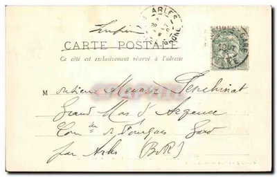 Allevard — Le Bréda au Bout du Monde — Cliché J. P. L. Ponce, onbekende uitgever, n° 278 — Achterkant