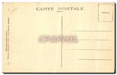 A Estrada da Bérarde — A Cascata e o Ponte do Diabo — Edições Martinotto Frères — Verso