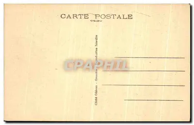 Saint-Hilaire-du-Touvet — La Chiesa - La Stazione - Il Chalet dell'A.M.M. e la Catena delle Alpi — Cliché Oddéouz — Verso