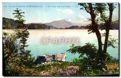Os Lagos de Laffrey — Dauphiné pitoresco — LL. n°13