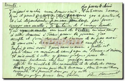 Duchy — Wspinaczka na Belledonne — Duży Jezioro Doménon, Wysoka Góra Doménon i Przełęcz Freydane — LL. — N° 950 — Rewers