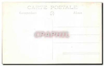 View of the city of Saint-Jean-de-Monts — snow-capped mountain in the background — series number not visible — Back
