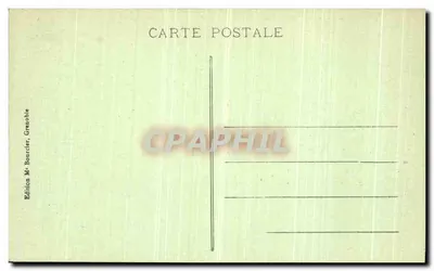 Environs du Sappey, le Château de Sarcenas l'hiver — Dauphiné, n°639 — Rewers