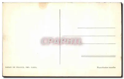Vintage Postcard Route De La Chartreuse Pic De L Oeillette — Back