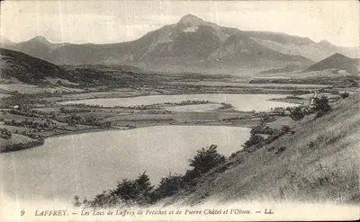 Laffrey — Os Lagos de Pelichet e de Pierre Châtel e o Obiou — LL