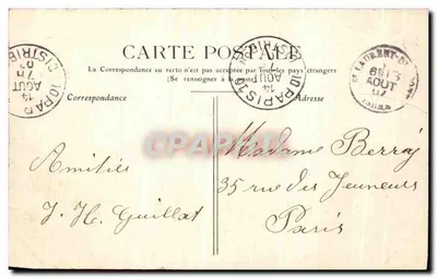 Les Échelles — Rua de Saint-Pierre-d'Entremont — O Tunel do Frou — C. 97 — Verso