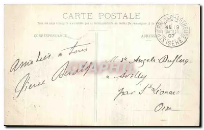 Convento da Grande Chartreuse - A Capela — Chiche & W. Ballechon L. P., Grenoble — Verso