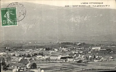 Saint-Marcellin — Vista geral N° 2 — C. Artige filho, editor, Aubenas (Ardèche)