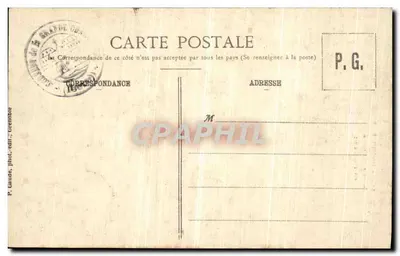 Grande-Chartreuse — Entrada al Desierto — P. Gaude, fot.-edit., Grenoble — Reverso