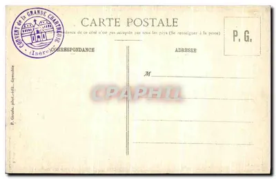 Trasa Grande-Chartreuse — Tunel — Dauphiné, nr 167 — Rewers