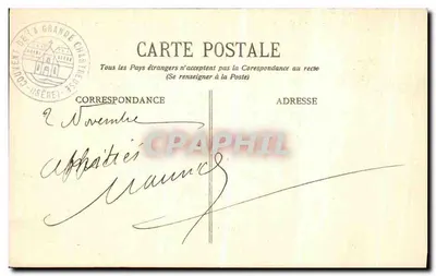 Dauphiné - La Grande Chartreuse - Algemene uitzicht van het klooster (Winter) - E.R. — Achterkant