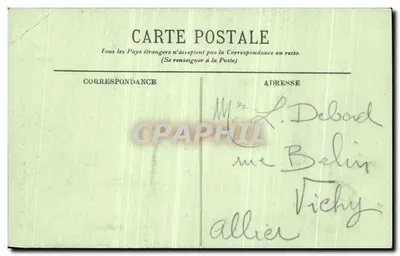 El Dauphiné — Línea de la Mure — Los Abismos del Drac y el Mont Aiguille — L.L. — n°469 — Reverso