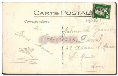 Gorges da Bourne — O Ponte da Goule Noire — LL — Verso