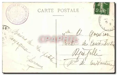 Dauphiné — Route van de Grande Chartreuse — De ingang van het Woestijn — E.R. — Répertoire Français — Achterkant