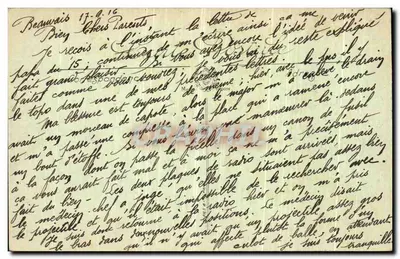 Beauvais — A Catedral — Vista geral — LL. — Verso