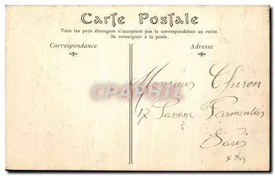 Beauvais — Statua Jeanne Hachette — ND Phot — Rewers