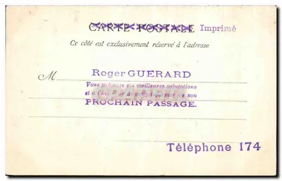 Beauvais — Kościół św. Etienne — C.L.C. n°17 — Rewers
