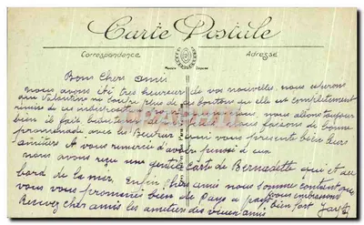 Beauvais — A Catedral e Torre do Palácio de Justiça — LL — Verso