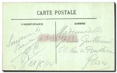 Beauvais — Astronomiczny Zegar Prawdy — LL. nr 45 — Rewers