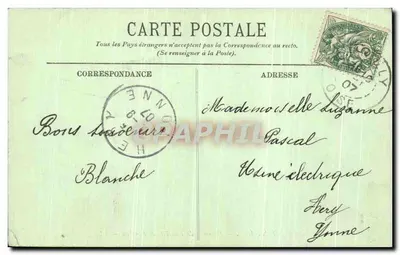 Zamek w Chantilly — Mausoleum Henryego II de Bourbon — LL. — N° 32 — Rewers