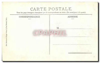 Zamek w Chantilly (Oise) - Trzy Aleje — Mme. Vve. Robineau, wydawca, Chantilly — Rewers