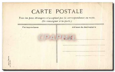 Chantilly — El Castillo lado N. N. — G. Chanilly, Imp. Damblly — Reverso