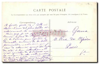 Chantilly — Les Trois Allées — G.I. — n°41 — Rückseite