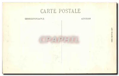Chantilly — Wejście do Zamek — LL. n° 167 — Rewers