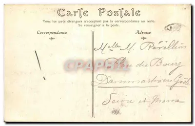 Castelo de Chantilly — Lado Sul — ND Pray — Verso