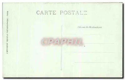 Chantilly — Vista do Parque — Rubineau, Lib.-Edit. - Chantilly, n° 88 — Verso
