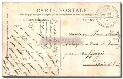 Chantilly - Zamek Fontaines — Pani Robineau, wyd., Chantilly — Rewers