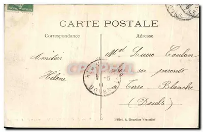Park w CHANTILLY — Most wioski — Wydawca Ilélot, n° 117 — Rewers