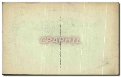 Castelo de Chantilly — A Entrada Principal e a Capela — Neurbien Frères, Paris-Corbeil, n°21 — Verso