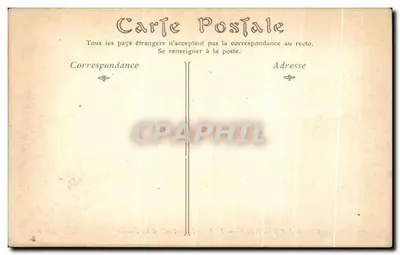 Castelo de Chantilly — A Porta Saint-Denis e as Estabecidas — ND Phot — Verso