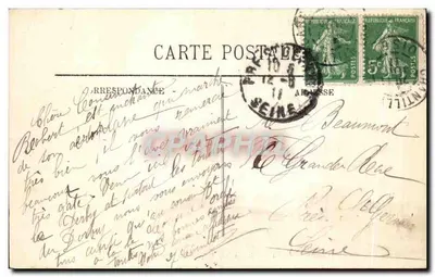 Zamek w Chantilly — Mausoleum Henryka II de Bourbon — LL. n°32 — Rewers