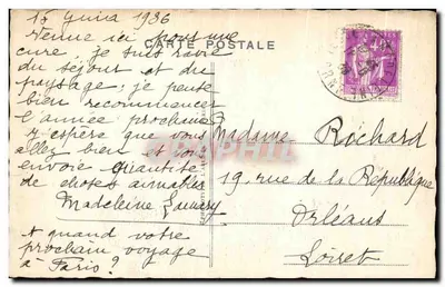 Bagnoles-de-l'Orne — Il Casinò — Albergo Termale, Ristorante, Campo da Tennis — Verso