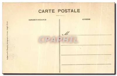 Bagnoles-de-l'Orne — Allgemeiner Blick auf den See — E.P. — Rückseite