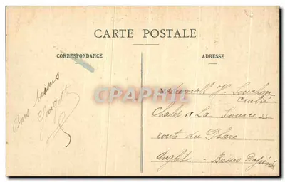 Bagnolles-de-l'Orne - La Place — E.P. — Wydawca R. Le Blanc — Rewers