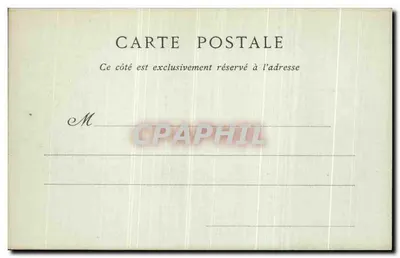 Castelo de Chantilly — O Povoado, a Metairie — Coleções ND. Piot. — Verso