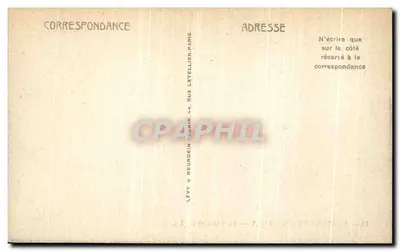 Castelo de Chantilly — Le Châtelet — L.L. — n°13 — Verso