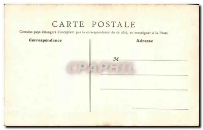 Zamek w Chantilly - Jeanne d'Arc, de Chapuis — Rewers