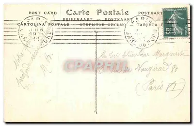 Chantilly — Zamek Królowej Białej — n°31 — Rewers